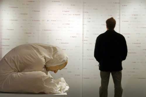 escultura de Ron Mueck