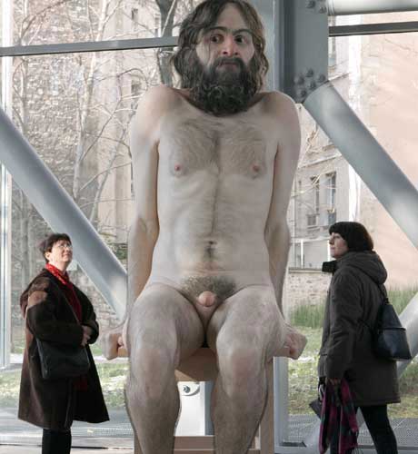 Escultura de Ron Mueck, Wild Man